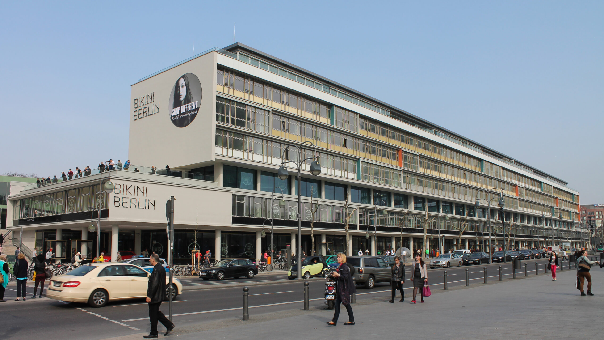 Bikini Berlin Straßenansicht 2014